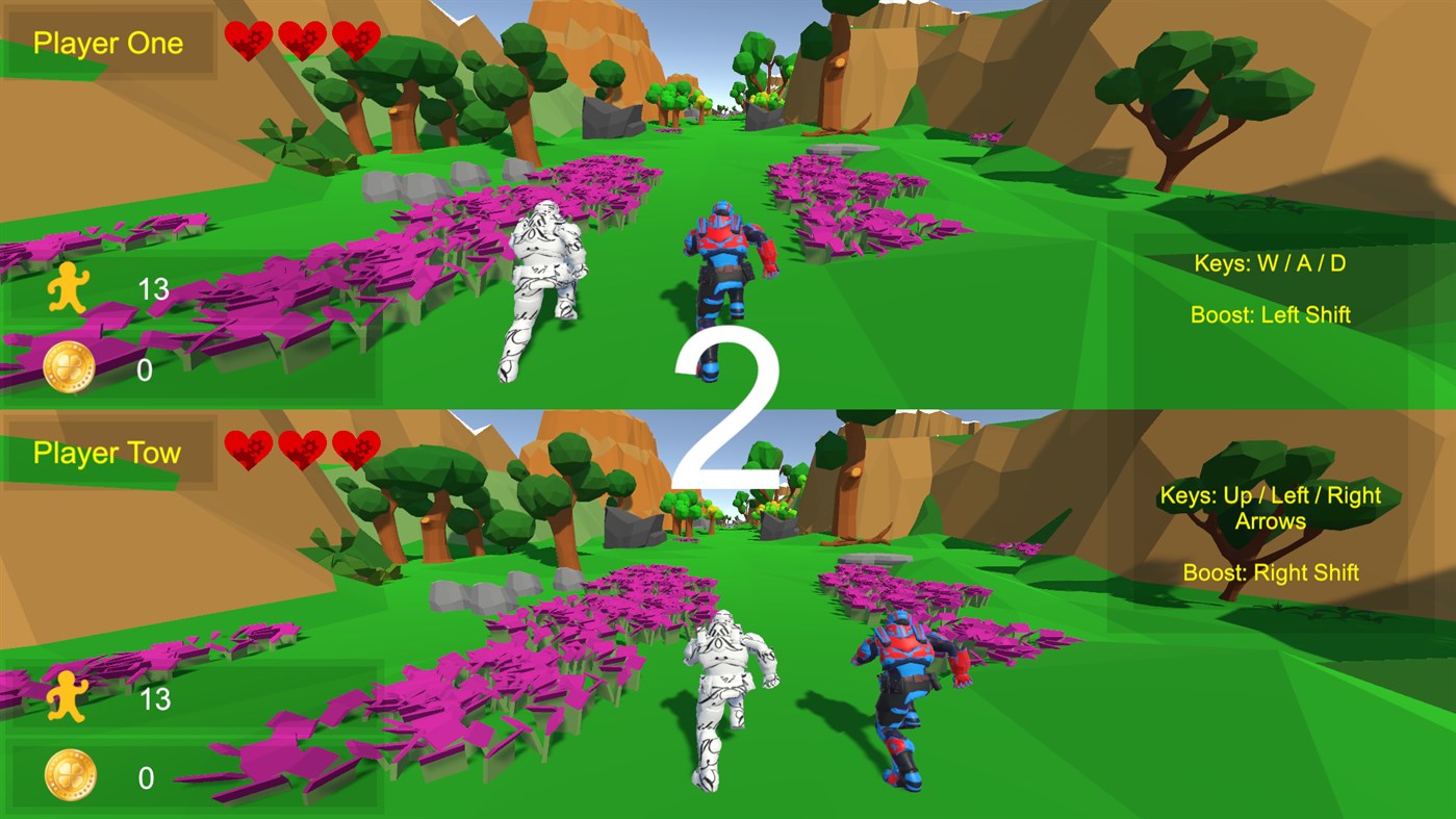 #6. Double Dash: Eternal Runners (Windows) Bởi: Dino­