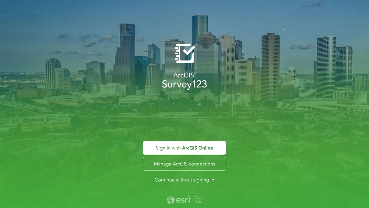 #1. ArcGIS Survey123 (Windows) Por: Esri, Inc.