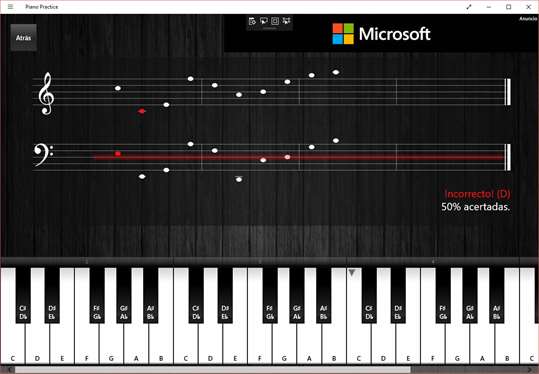 Piano Practice screenshot 1