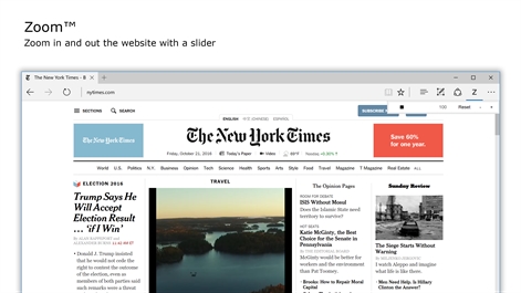 Zoom for Microsoft Edge Screenshot