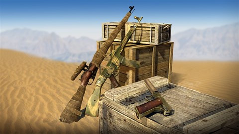 Camouflage Weapons Pack -lisäosa