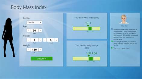 BMI Calculator Screenshots 1