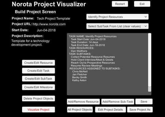 Norota Project Visualizer screenshot 9