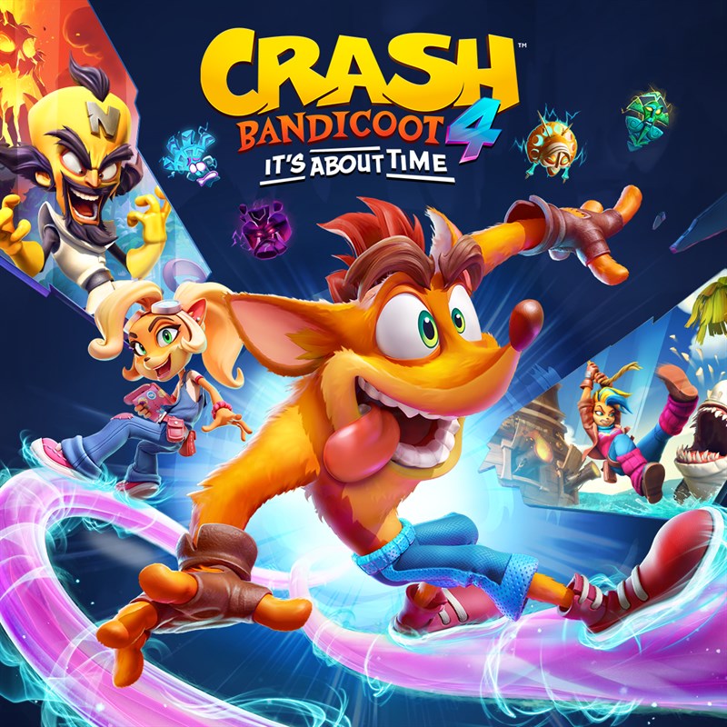 Crash Bandicoot™ 4: It's About Time — jogo digital para Xbox One e Series X|S
