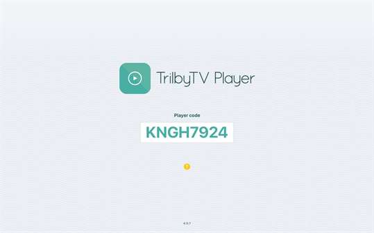 TrilbyTV Player screenshot 1