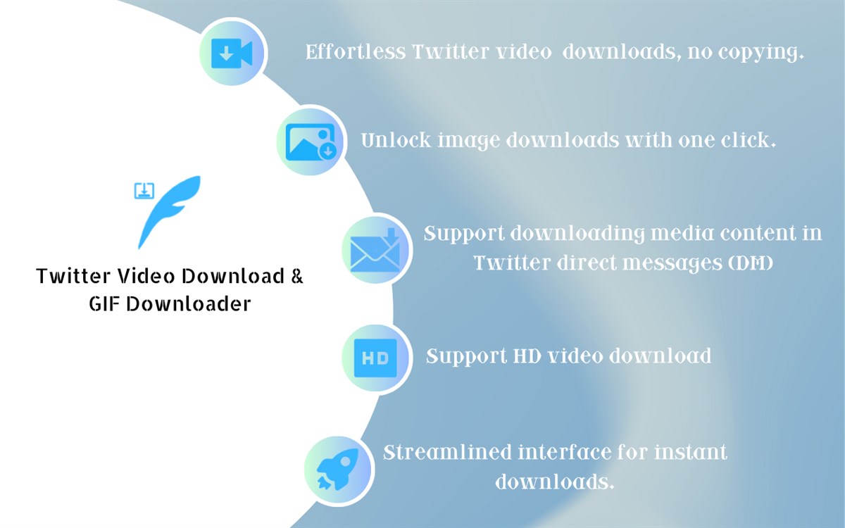 Download Twitter Video(Support Video, DMS video, Image, GIF)