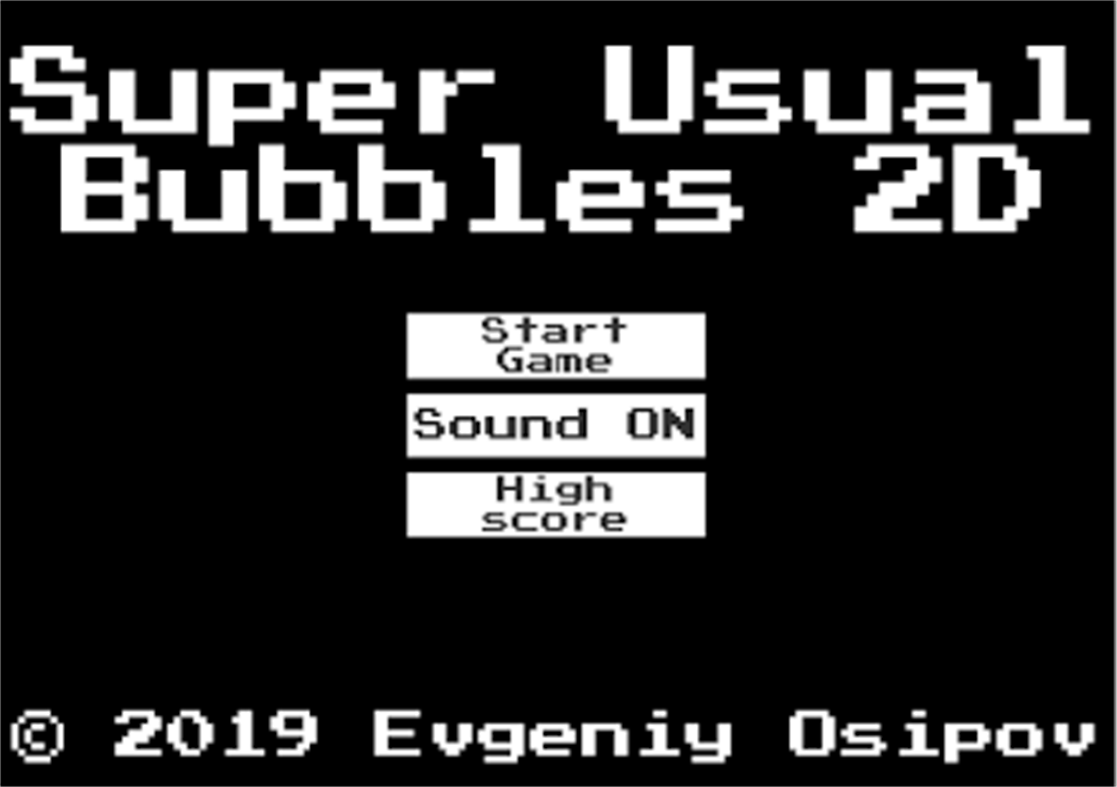 #1. Super Usual Bubbles 2D (Windows) Podle: Evgeniy Osipov
