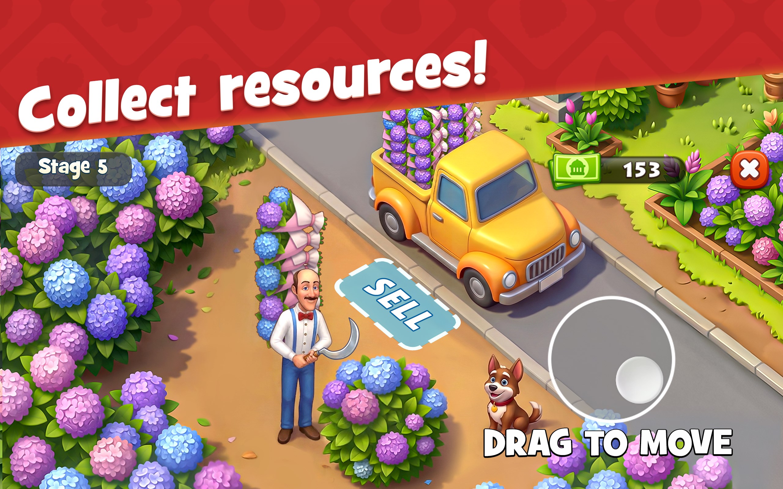 Gardenscapes screenshot