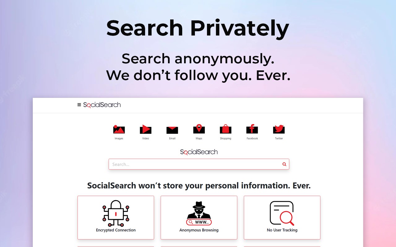 Social Search Extension