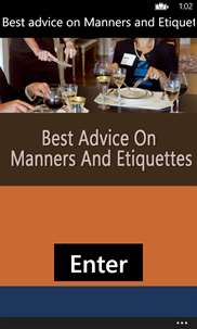 Best advice on Manners and Etiquettes- Show Manner screenshot 1