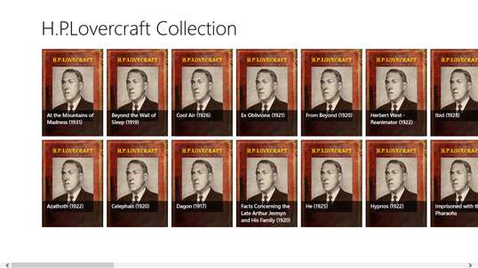 H. P. Lovecraft Collection screenshot 1