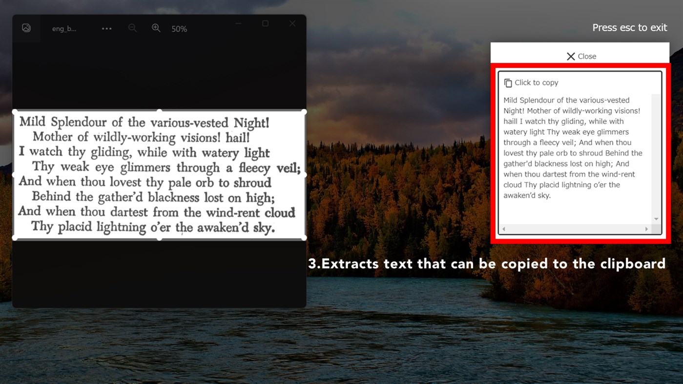 #3. Screen text getter (Windows) De: AKATSUKI, LIMITED LIABILITY CO.