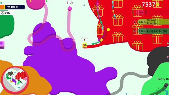 Paper io 2: Christmas DLC screenshot 1