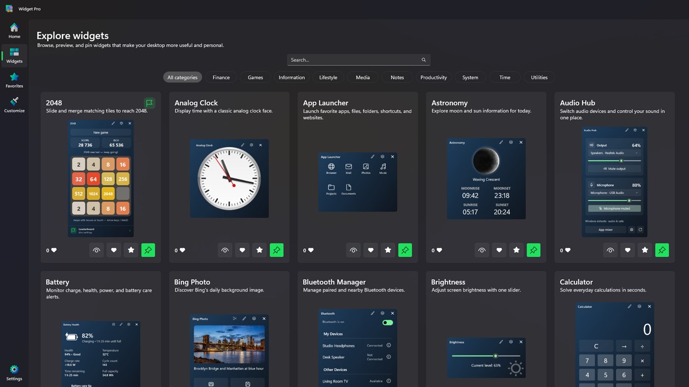 #2. Widget Pro (Windows) Af: Good2Create