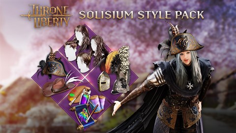 THRONE AND LIVERTY: Pacote de Estilo Solisium