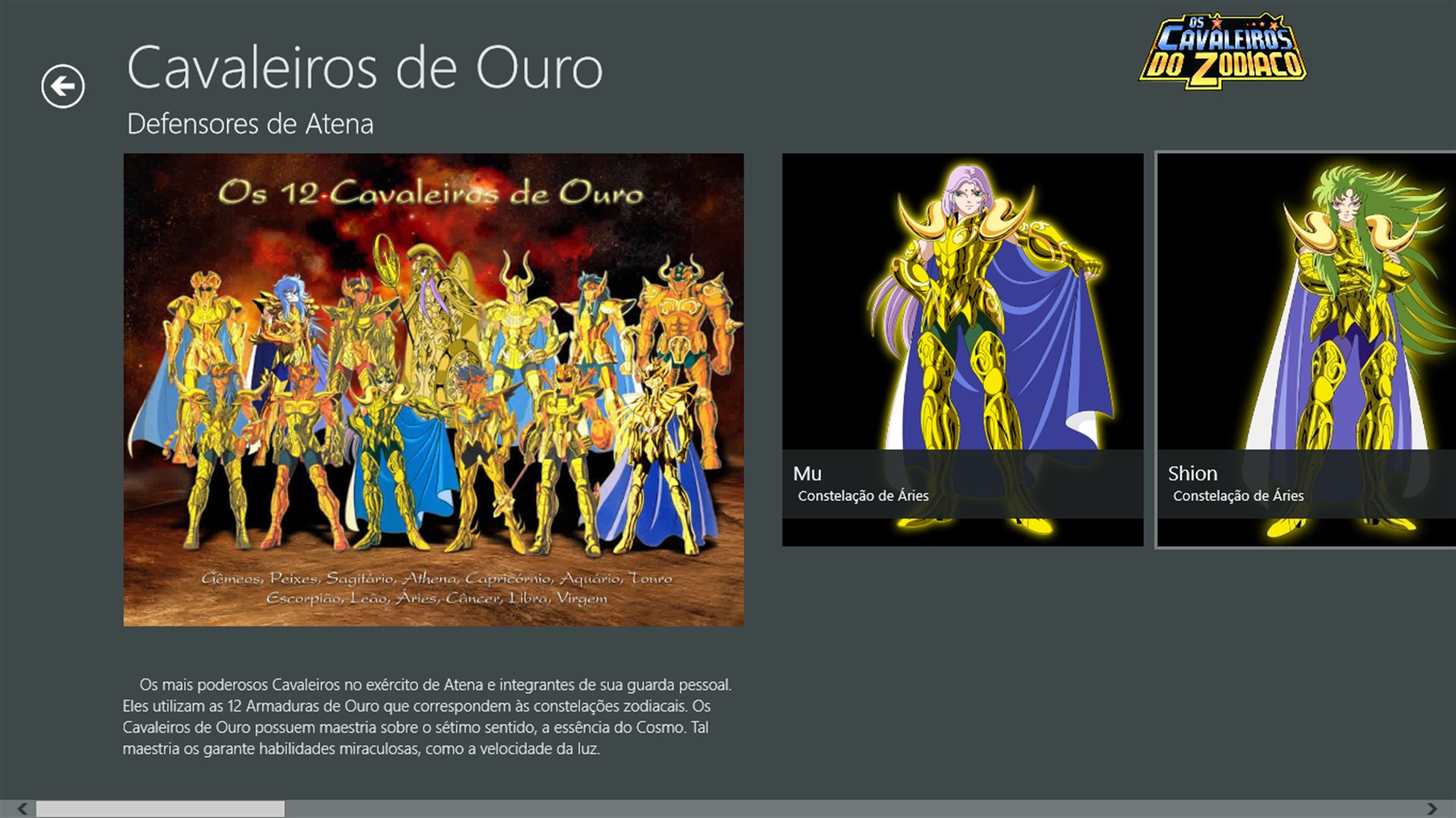 Os Cavaleiros do Zodíaco disponível na Microsoft Store – ANMTV