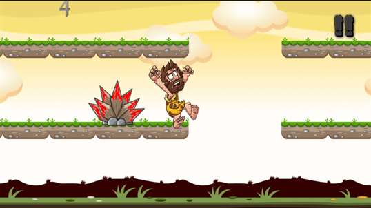 Akinator Jungle Caveman Runner screenshot 1