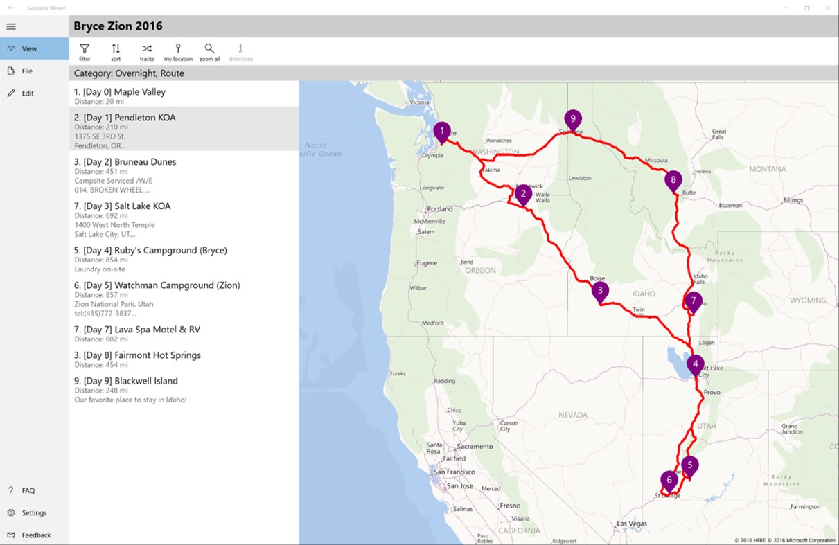 #1. Road Trips (Windows) 게시자: James Coliz