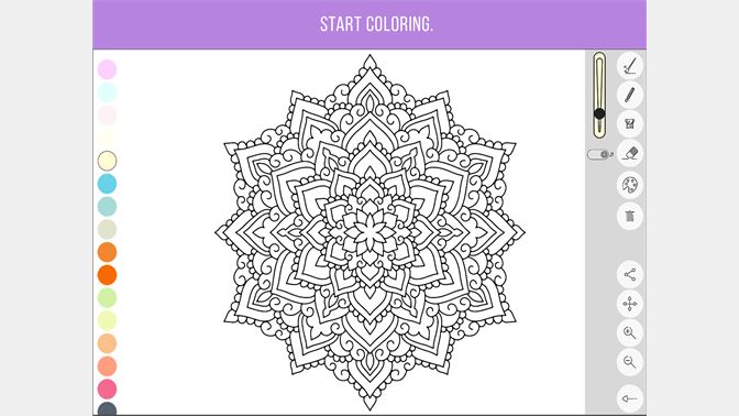 Download Get Zen: Coloring book for adults - Microsoft Store