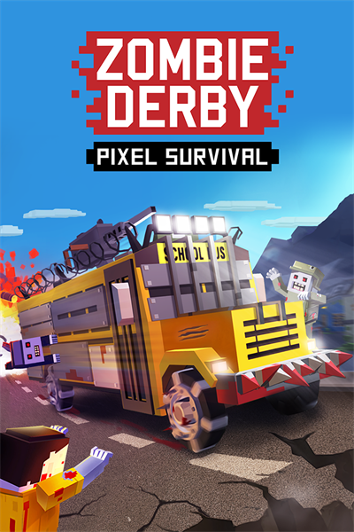 Zombie Derby: supervivencia de píxeles