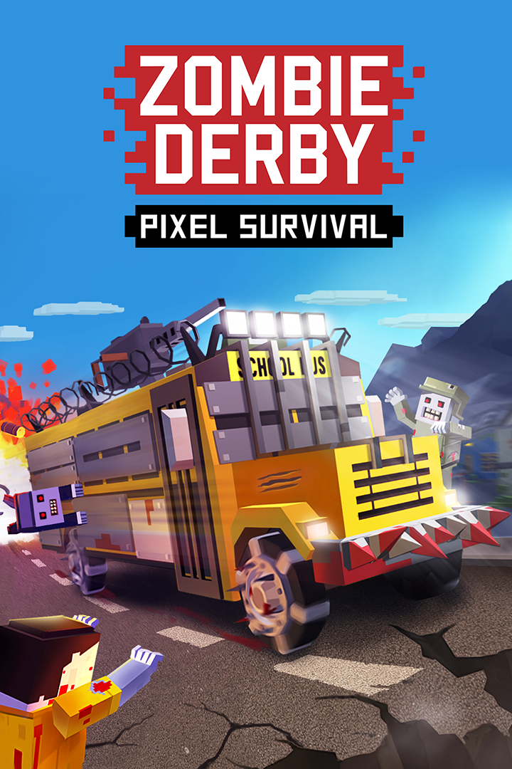 Zombie Derby: Pixel Survival image