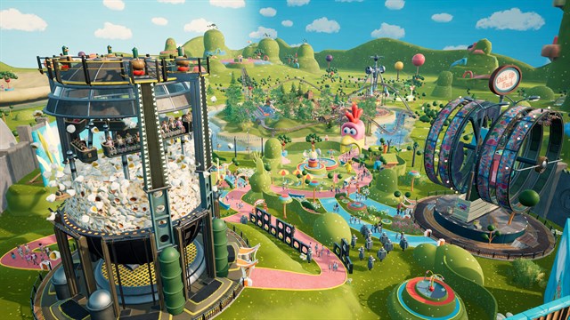 Park Beyond - Chicken Run: Dawn of the Nugget - Theme World screenshot 1