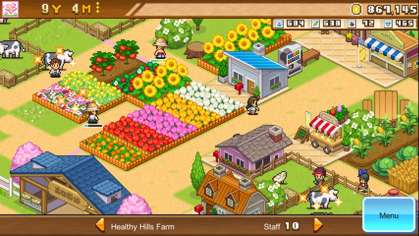 #1. 8-Bit Farm (Windows) De: Kairosoft