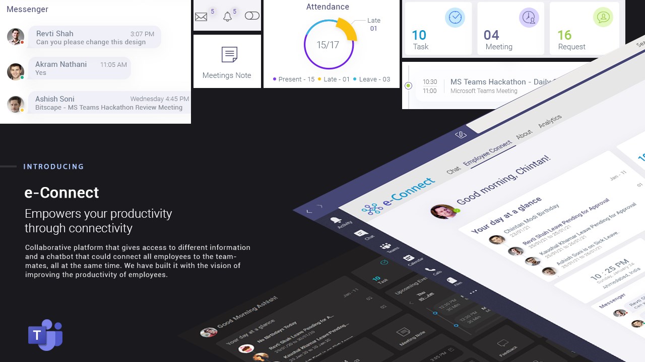 Snapshot 5 of Employee Experience a Teams ChatBot: 2-Wk Implementation