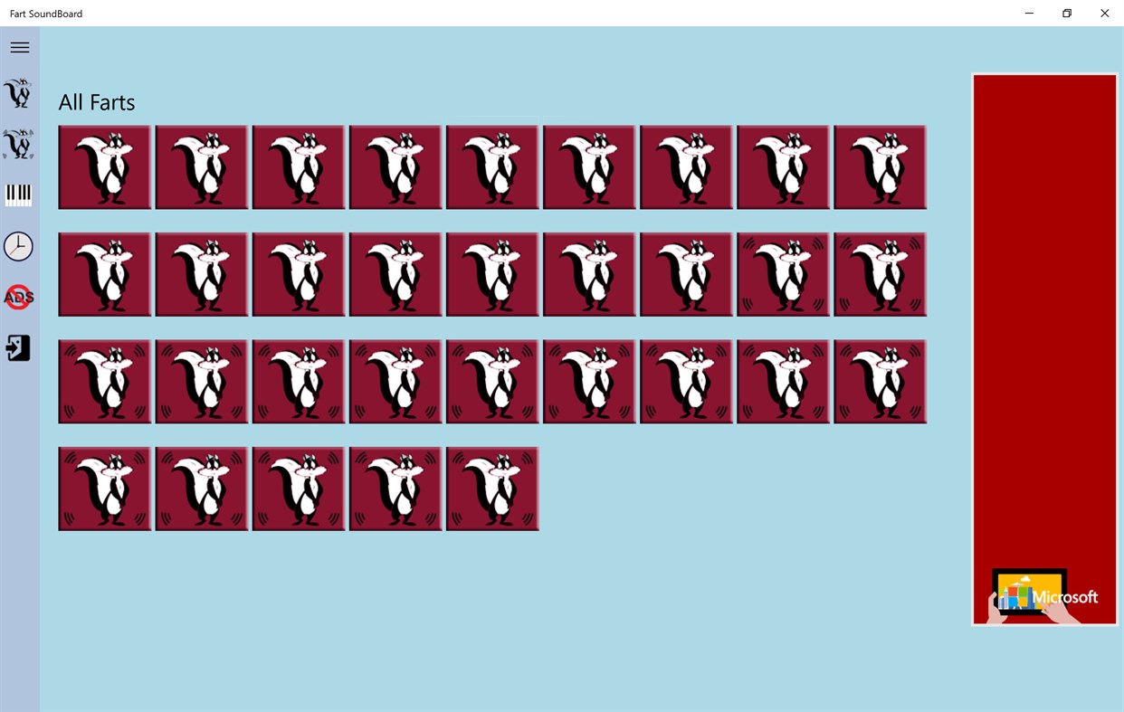 #1. Fart Soundboard (Windows) Podle: Bruce Dulion