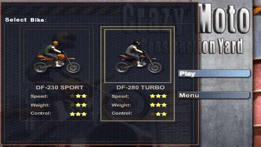 Crazy Motorbike screenshot 2