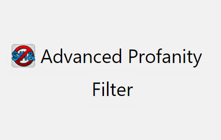 Advanced Profanity Filter small promo image