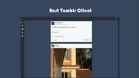 6tum - True Tumblr Client Screenshots 1