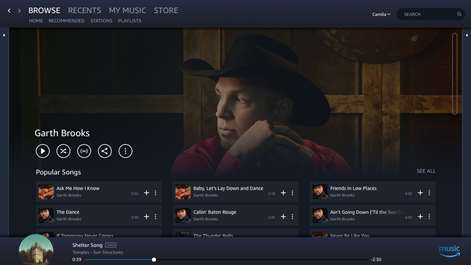 Amazon Music Screenshots 1