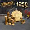 Crossout - 1250 (+400 Bonus) Coins