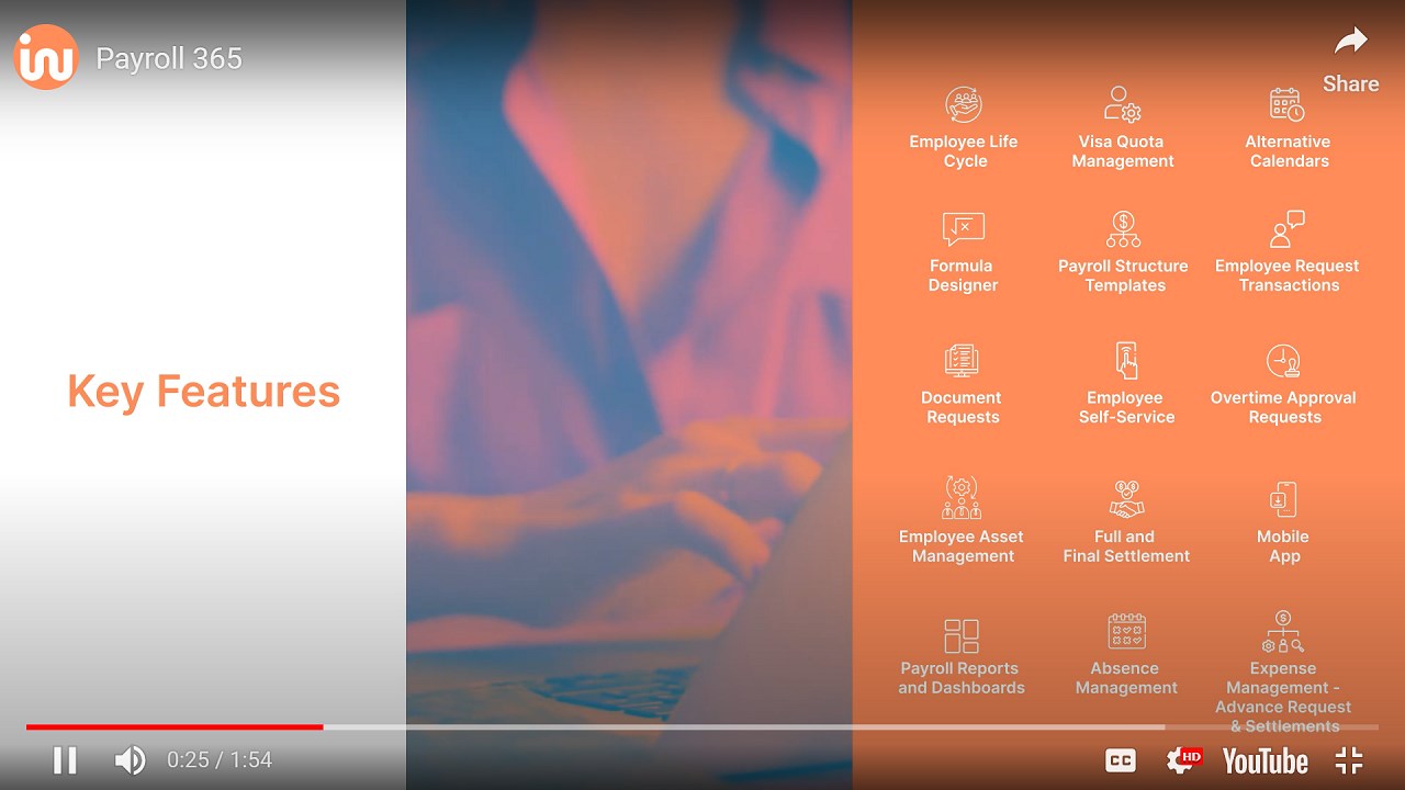 Snapshot 1 of Payroll 365