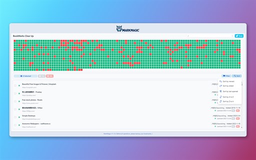 MarkMagic - Effortless Bookmark Manager - Complemento do edge