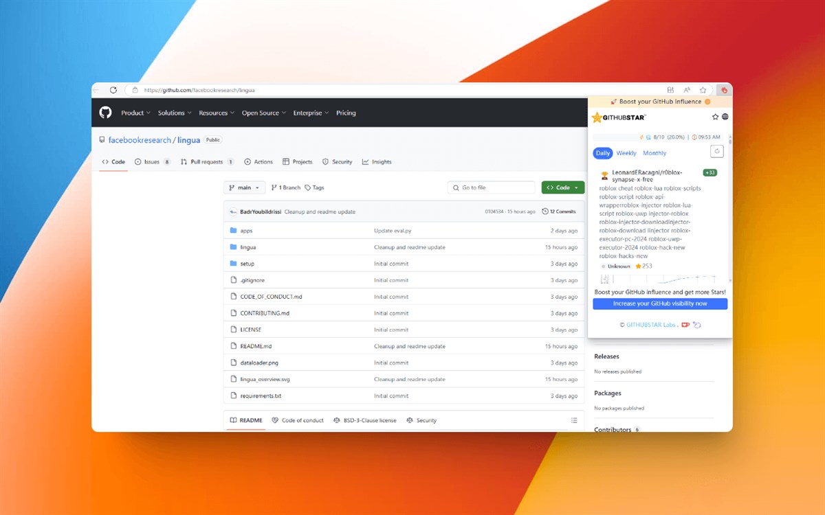GitHub Popularity Index: Star Metrics Trending Repos Developer Leaderboard