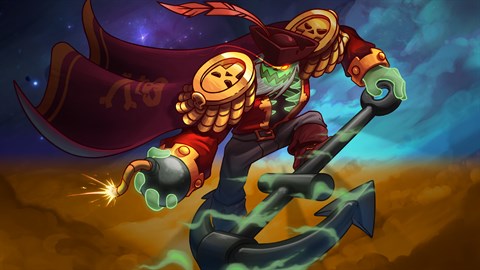 Scourge Captain McPain - Awesomenauts Assemble! Kostyme