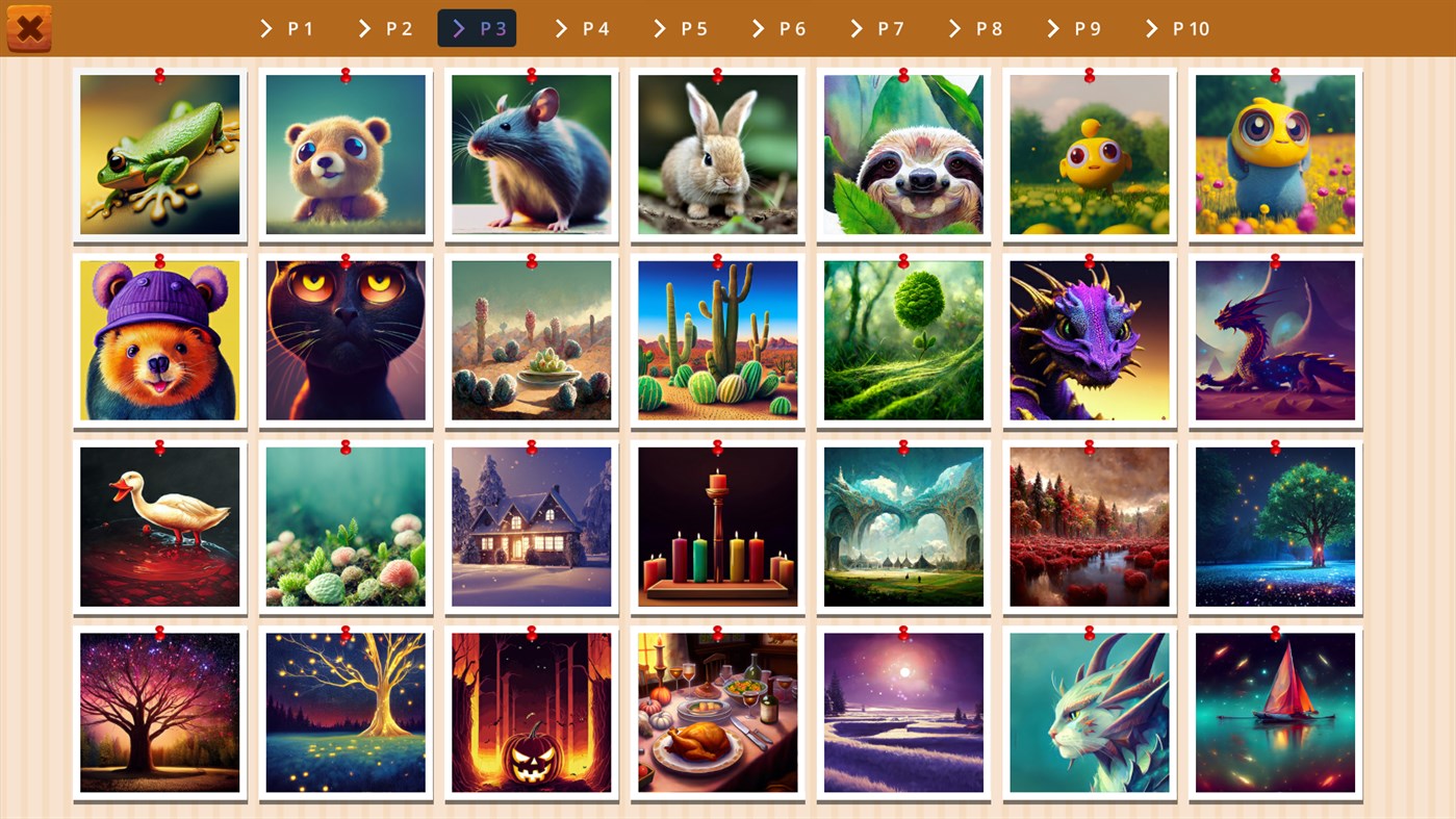 #7. Sliding Puzzle Deluxe for PC & XBOX (Windows) By: PandaSoftwares