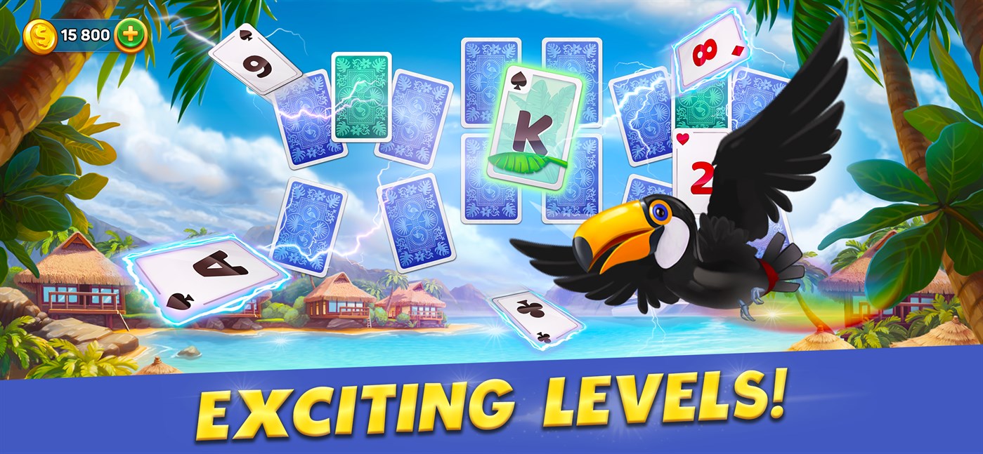 #3. Solitaire Cruise Tripeaks Card Game (Windows) 由: Samfinaco LLC