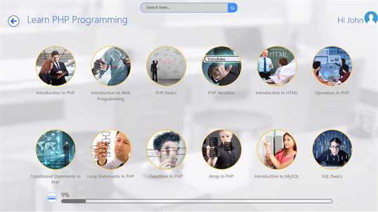 Learn PHP Programming by GoLearningBus screenshot 4