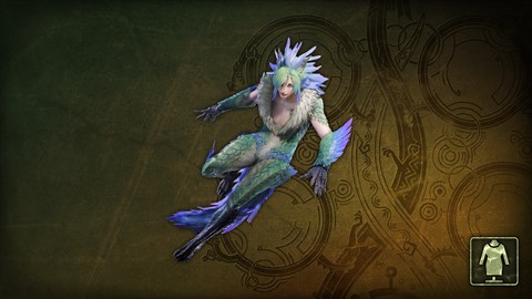 追加エリック着せ替え衣装「羽毛カラー眩いセクレトスーツ」