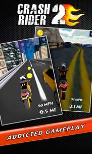 Crash Rider 2 - 3D Bike Racing screenshot 3