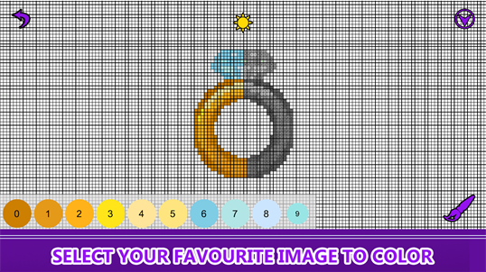 Beauty Color by Number - Pixel Art Coloring Book screenshot 4