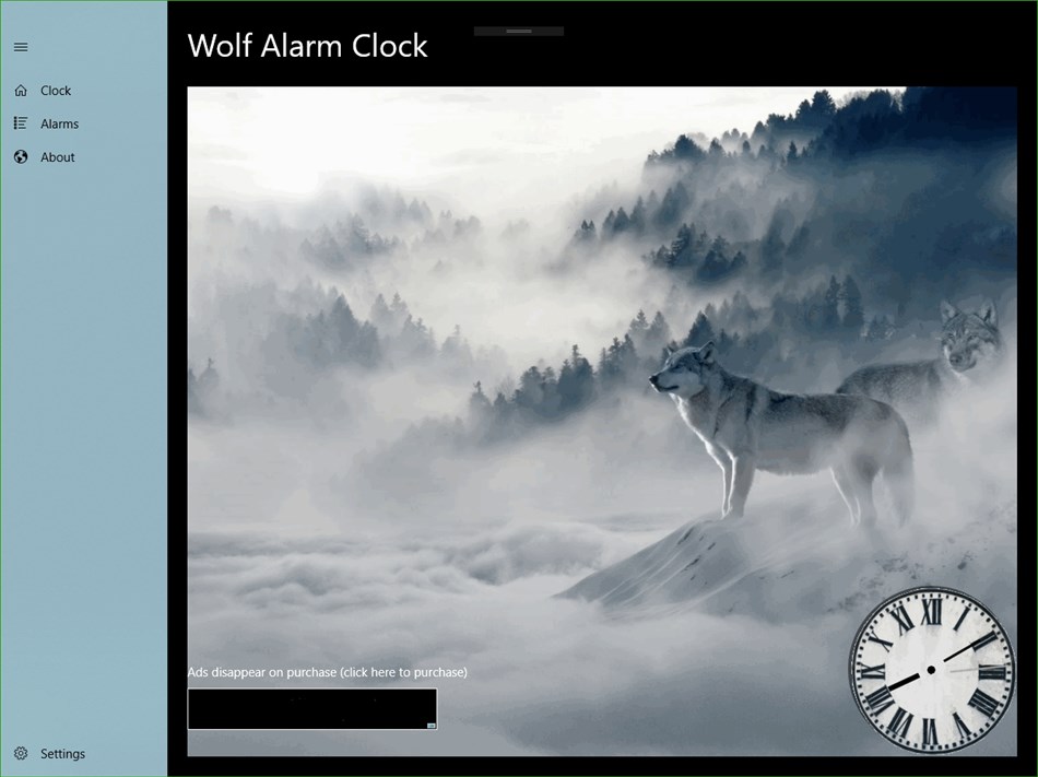 Wolf Alarm Clock (Windows) 由: Alphawolf Software Limited