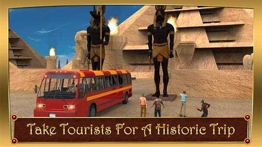 Tourist Bus Historic City - Egypt Tour Simulator screenshot 1