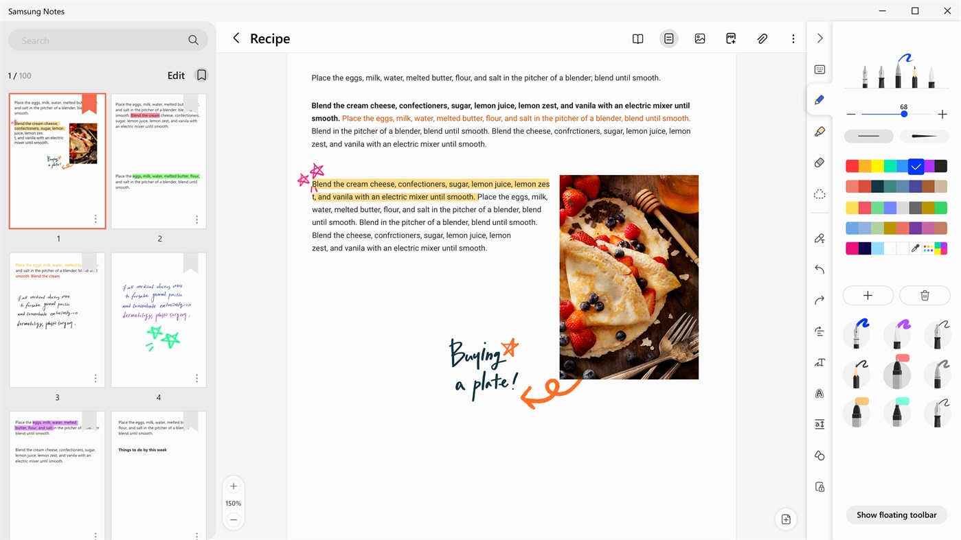 #2. Samsung Notes (Windows) بواسطة: Samsung Electronics Co, Ltd.
