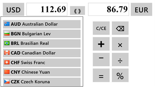 XXL Currency Converter screenshot 2