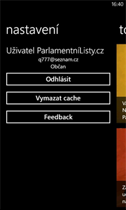 ParlamentníListy.cz screenshot 5