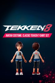 TEKKEN 8 - Avatar Costume: Classic TEKKEN T-Shirt Set